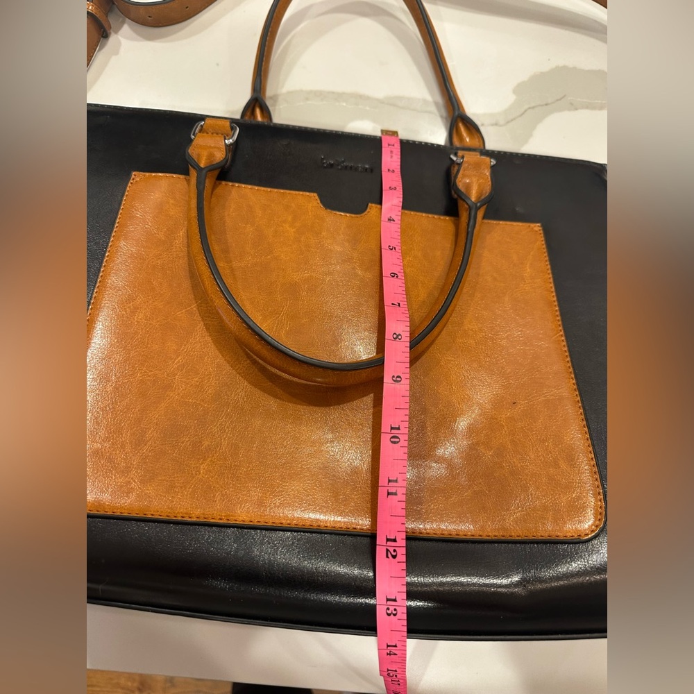 Brahmin Black and Brown Tote Bag - Picture 6 of 6